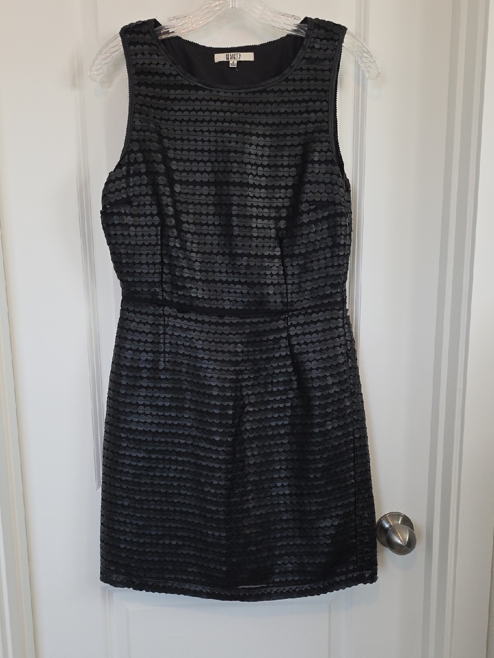 BB Dakota Black Sleeveless Midi Dress